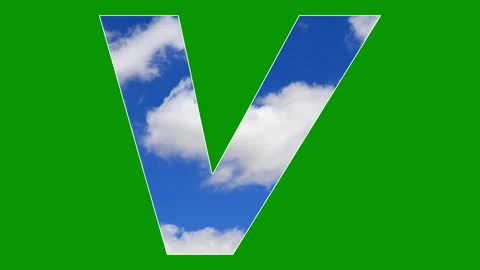 Cloud Text green screen animation Stock Footage 301292195