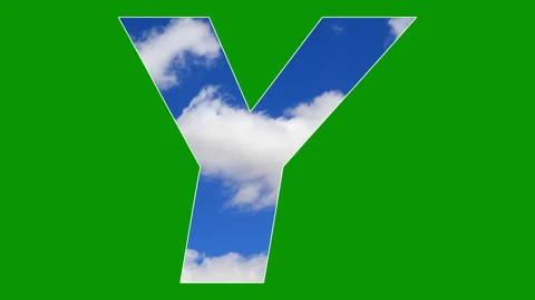 Cloud Text green screen animation Stock Footage 301292199