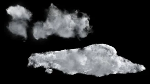 Cloud texture render Stock Illustration