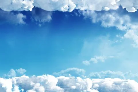 Cloud texture in sunny day Illustration