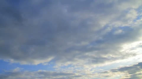Cloud time-laps Stock Footage 10564204