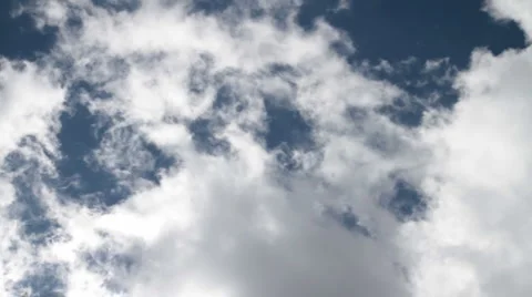 Cloud time lapse 2140 Stock Footage 1183333
