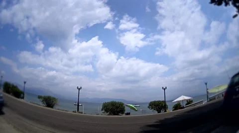 Cloud time lapse 4k Stock Footage 52092976