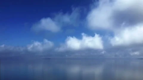 Cloud time lapse, Beautiful white clouds Stock Footage 94859850