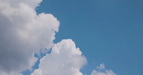 Cloud time lapse, blue sky Stock-Footage 134655133