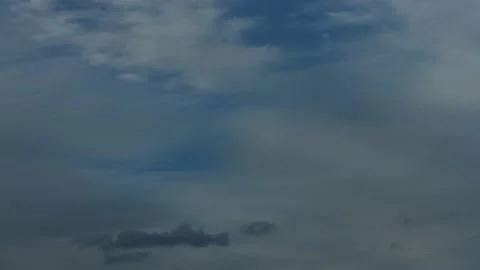 Cloud time lapse. Blue sky white clouds. Stock Footage 155116109