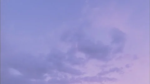 Cloud Time Lapse fade to dark Stock Footage 26156689