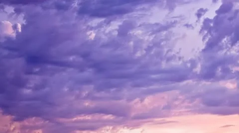 Cloud Time-lapse Fading Out Stock Footage 12527461