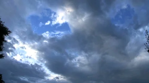 Cloud Time Lapse Stock Footage 1700330