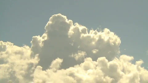 Cloud time lapse Stock Footage
