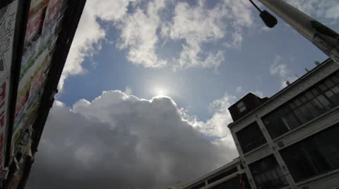 Cloud Time Lapse Stock Footage 23791701