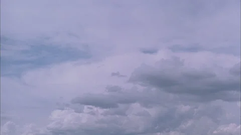 Cloud Time Lapse Stock Footage 26195492