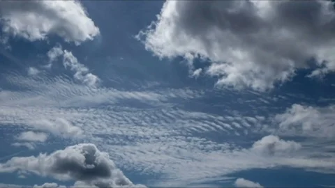 Cloud time lapse Stock Footage 78358732