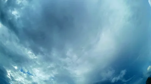 Cloud time lapse  Stock Footage 310487223
