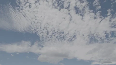 Cloud time lapse formation blue sky dark rainy rays dark storm forming Stock Footage 274511949