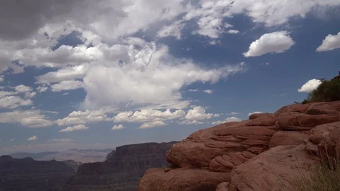 Cloud Time Lapse of Grand Canyon Stock Footage 114823065