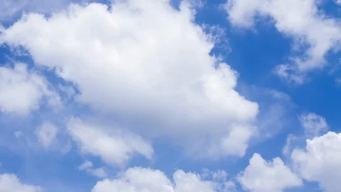 Cloud time lapse nature background Stock Footage 92916038