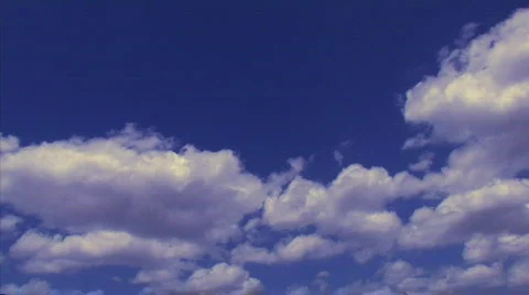 Cloud Time-lapse Overhead 1 Stock Footage 740267