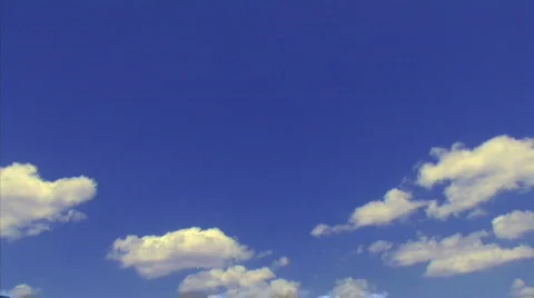Cloud Time-lapse Overhead 2 Stock Footage 740256
