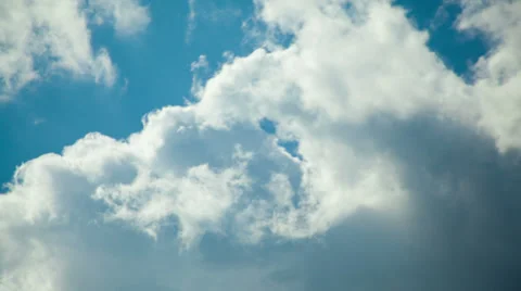Cloud Timelapse Blue Sky Daytime Stock Footage 38192828