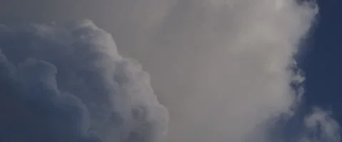 Cloud Timelapse close day cumulus storm 6K Stock Footage 242440109