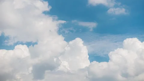 Cloud Timelapse, Close-up shot Stock Footage 265084191