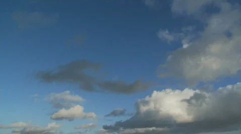 Cloud timelapse Stock Footage 312217