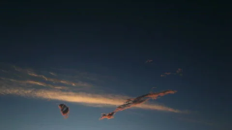 Cloud timelapse  Stock Footage 741250
