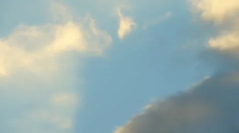 Cloud Timelapse Video stock 7899912