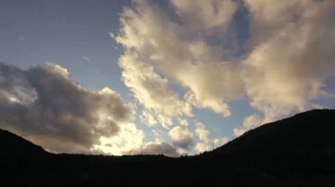 Cloud timelapse Video stock 8540311