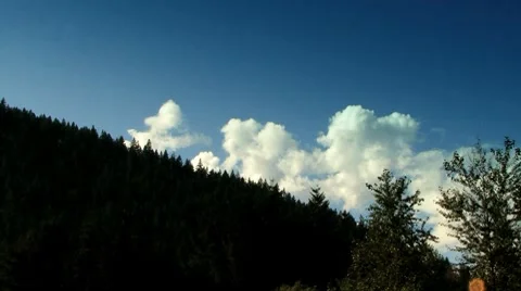 Cloud timelapse Stock Footage 8560646