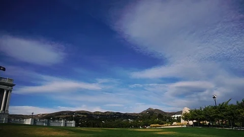 Cloud timelapse Stock Footage 96271282