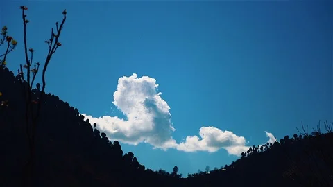 Cloud timelapse, North of Pakistan 스톡 동영상 114653047