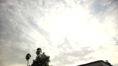 Cloud Timelapse Overcast Stock Footage 141226932