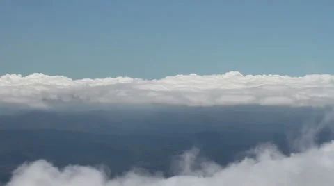 Cloud timelapse in Serra de Estrela - Portugal. Stock Footage 63363635