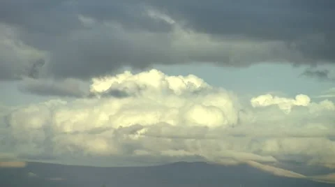 Cloud timelapse speed 2 1 Stock Footage 10793656