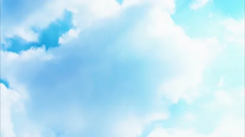 Cloud Timelapse, Summer blue sky time lapse. Nature weather blue sky 스톡 동영상 204076090