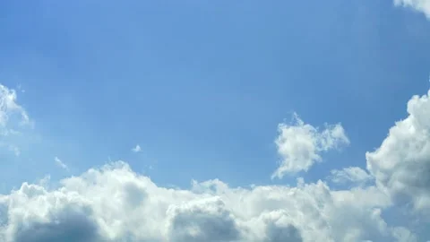 Cloud timelapse with sun rays- 8K Stock Footage 155112687