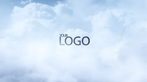 Cloud Title text for AE Stock After Effects