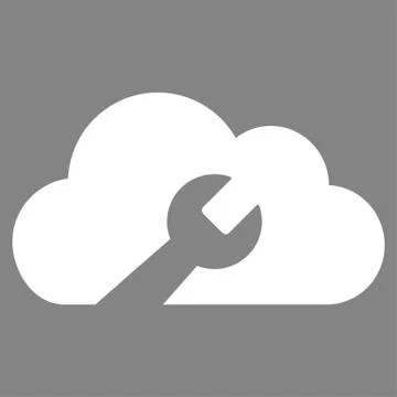 Cloud Tools Icon Illustrazione stock