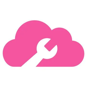 Cloud Tools Icon Illustrazione stock