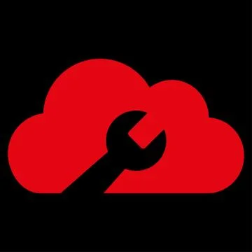 Cloud Tools Icon Illustrazione stock