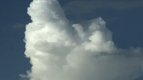 Cloud tower getting dark Video stock 98041778