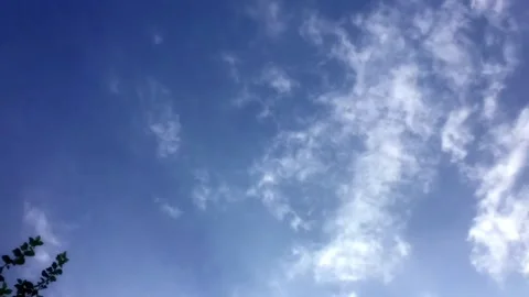 Cloud traffic during the summer Stock Footage 138767078