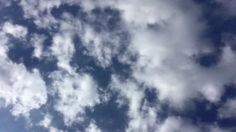 Cloud traffic during the summer Stock Footage 138767085