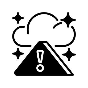 Cloud Troubleshooting Line Icon, Outline Symbol for Cloud Diagnostics, Conn.. Illustrazione stock