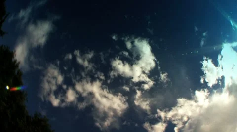 Cloud turn Stock Footage 8560699