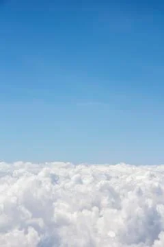 Cloud under blue sky Stock Photos