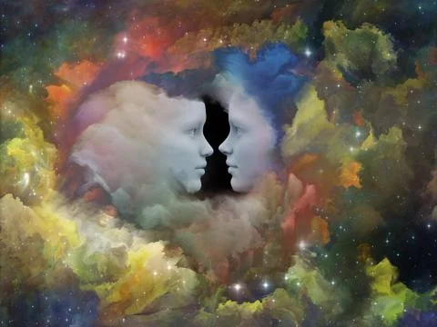 Cloud Unity Illustrazione stock