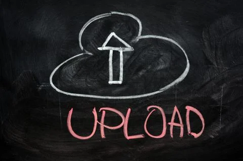 Cloud upload Stock Photos